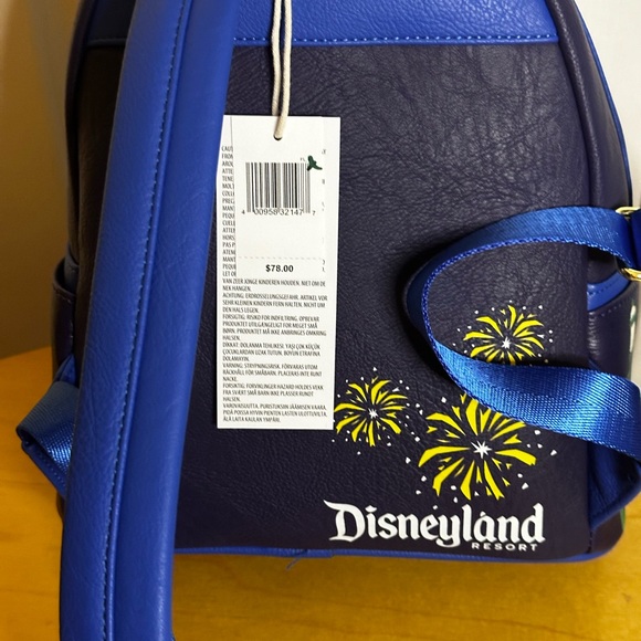 Disneyland Disney Park Loungefly 100 Years Mickey Mouse Cinderella Mini Backpack - Picture 5 of 6